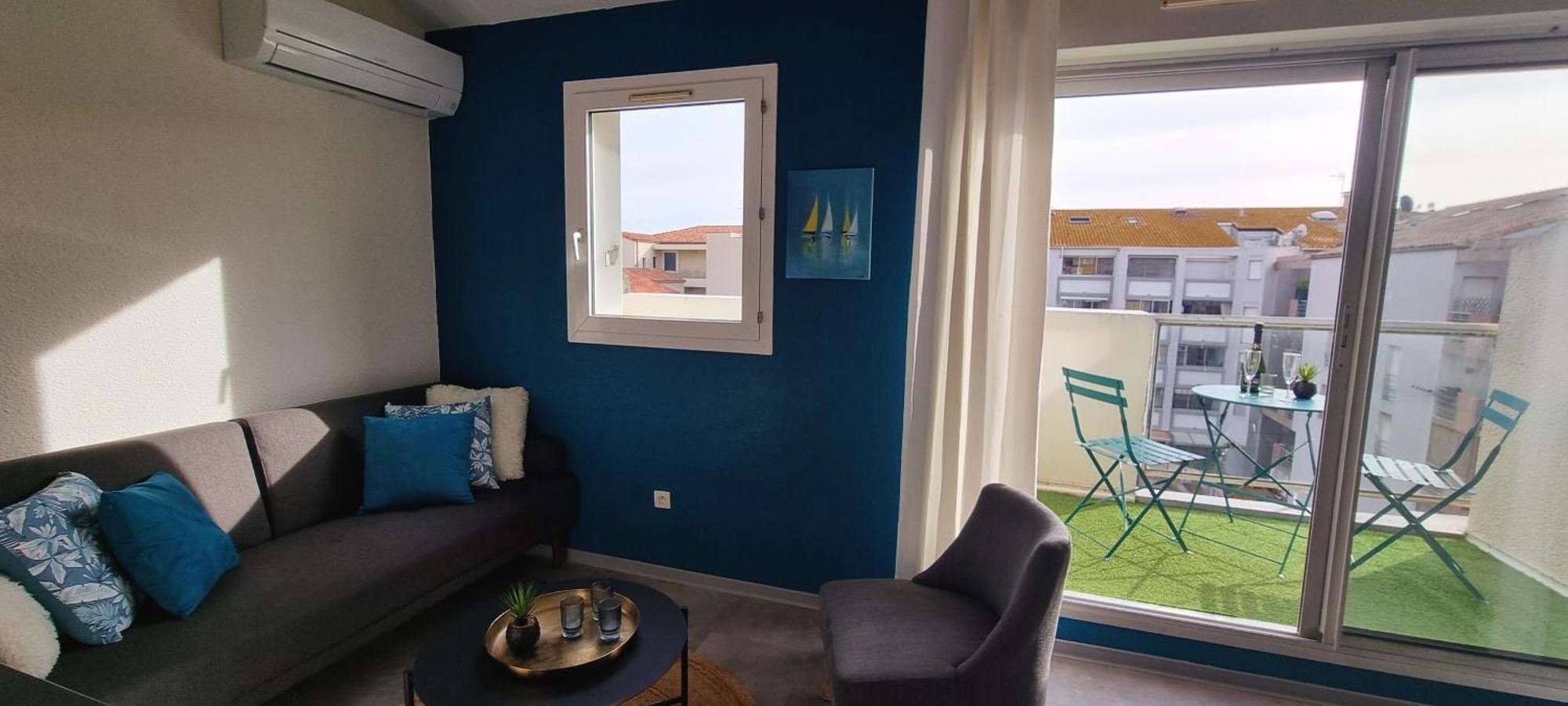 L'Ophelia Duplex Dernier Etage Balcon Centre Climatisation Apartman Sète Kültér fotó