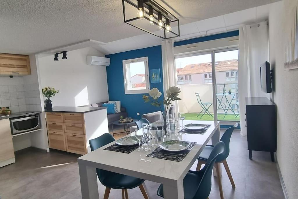 L'Ophelia Duplex Dernier Etage Balcon Centre Climatisation Apartman Sète Kültér fotó